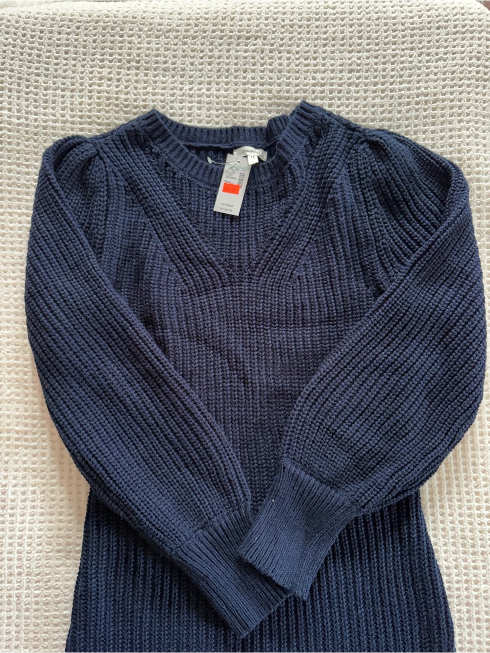 Navy Sweater Dress